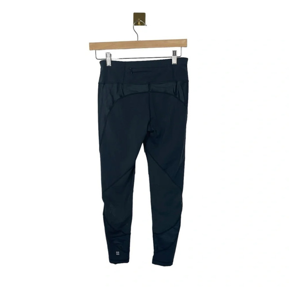 Sweaty Betty Power Icon Mesh ⅞ Leggings in Slate Grey Size S - Picture 6 of 13